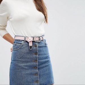 ASOS Pink Western Belt